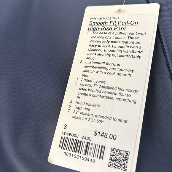 Smooth Fit Pull-On High-Rise Pant
Regular - Picture 6 of 6